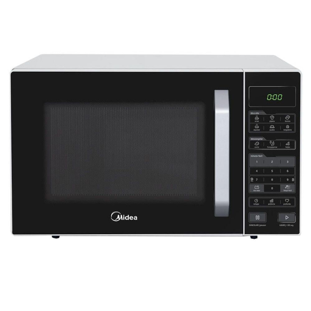 Micro-ondas 35L Branco e Preto Midea