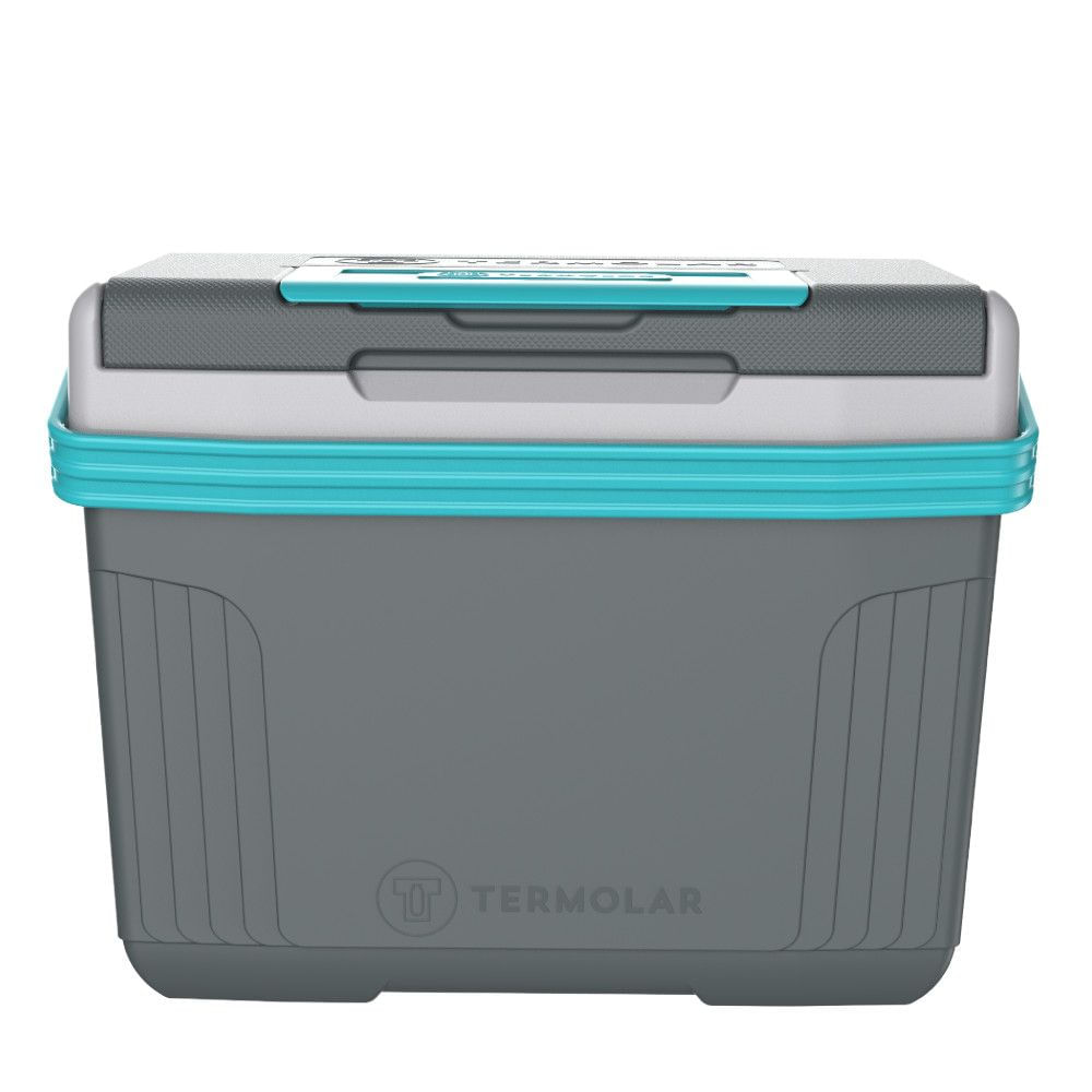 Caixa Térmica Termolar 58448 8L - CINZA / VERDE LITORAL