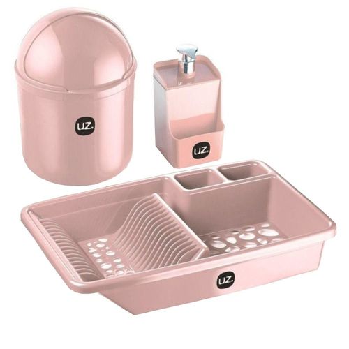 Kit Pia Multiuso de Plástico Uz - ROSA