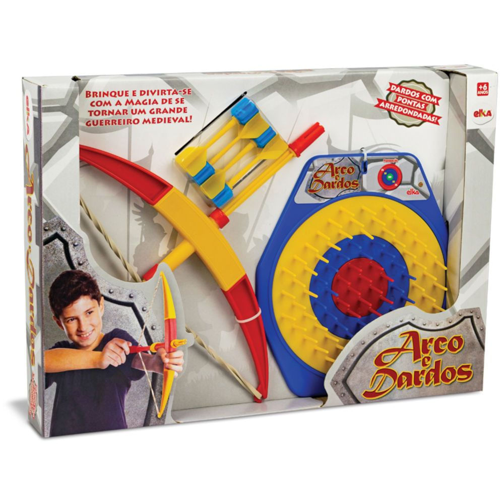 Jogo Arco e Dardos Elka 463